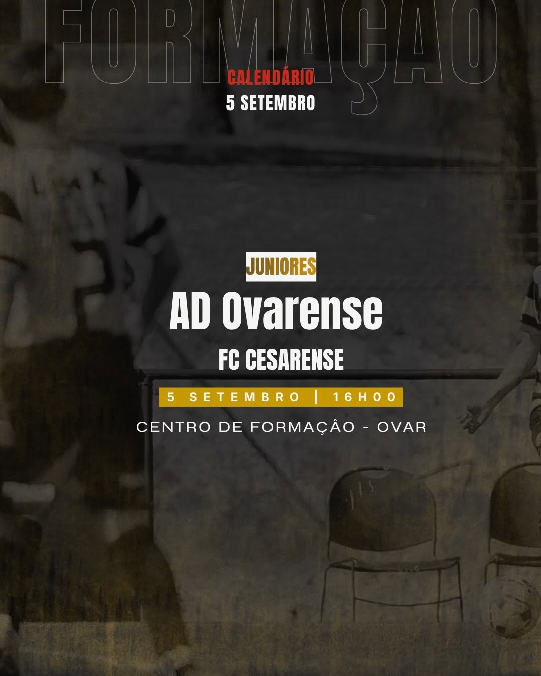 Agenda da Academia — fim de semana de 5 e 6 de setembro