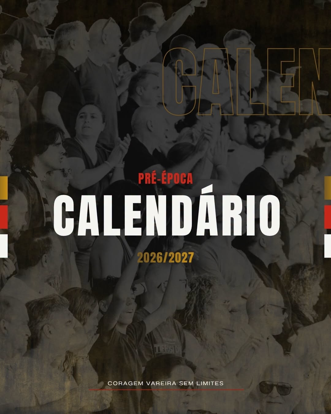 Pré-época 2026/27: nove jogos para preparar a nova temporada