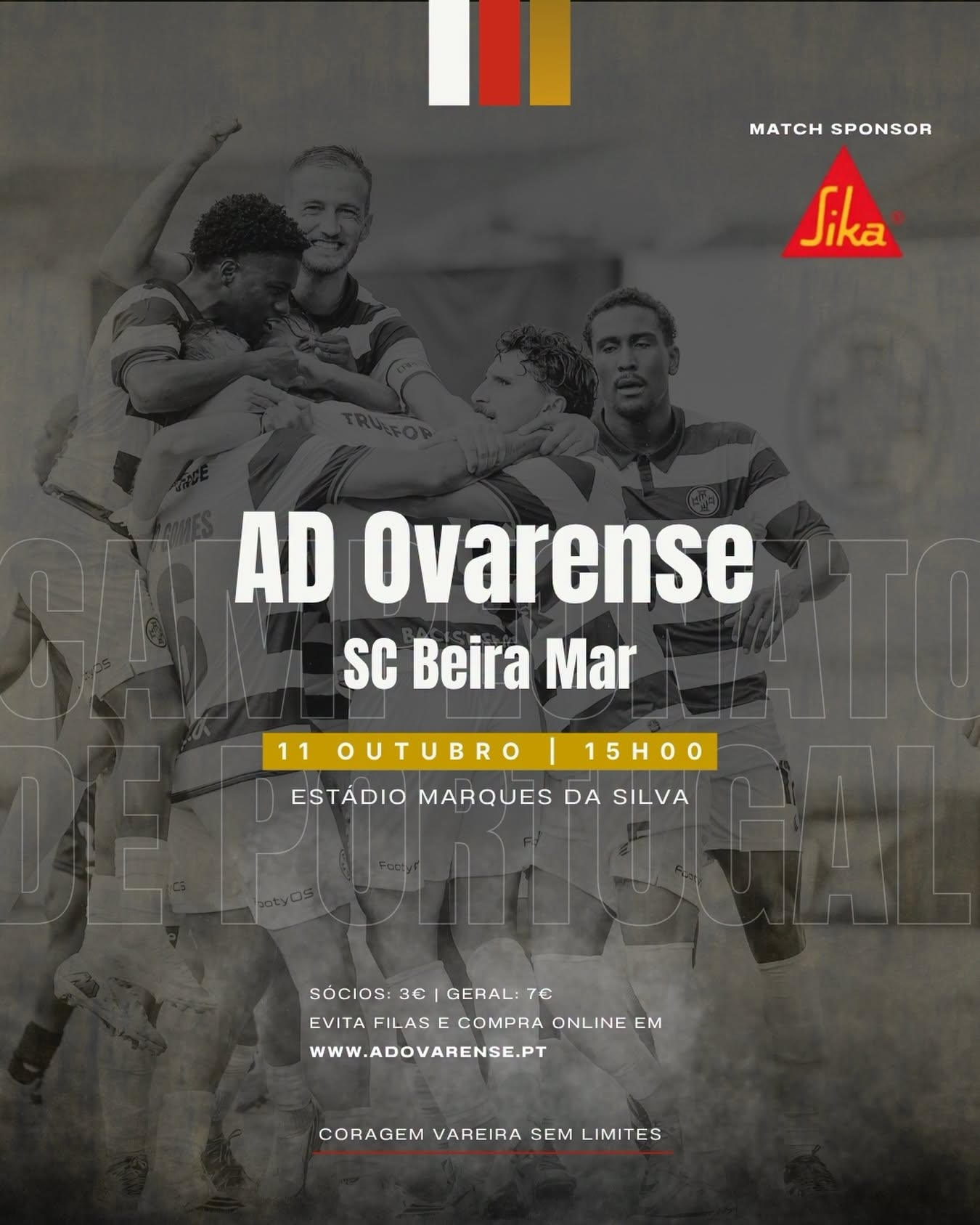 Campeonato de Portugal | a história volta a escrever-se em ovar